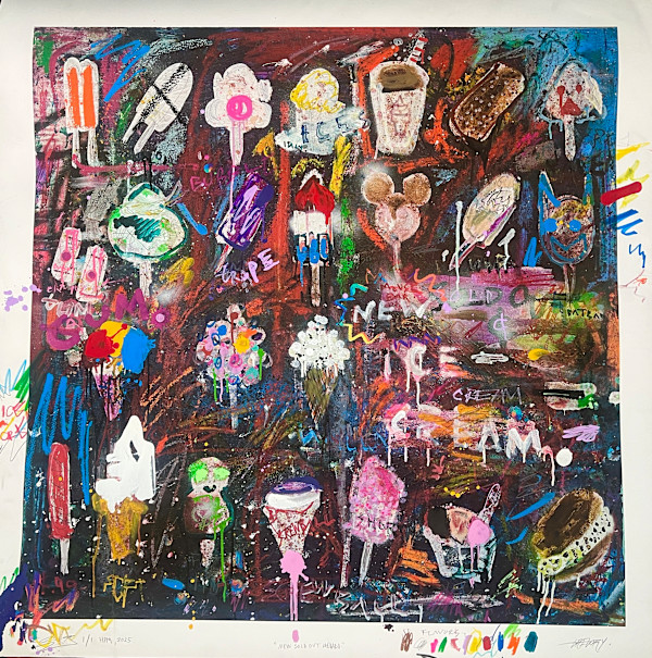 New Sold Out Helado (1/1 ) Framed by Gregory Siff