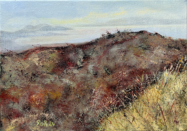 The Dunes in December by Eithne O'Riordan