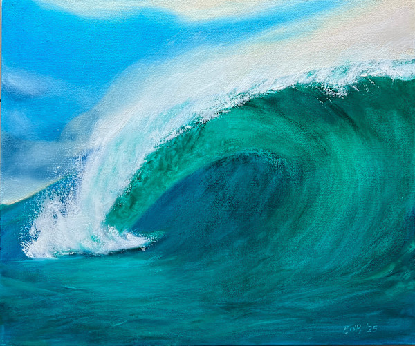 Aqua Crest by Eithne O'Riordan