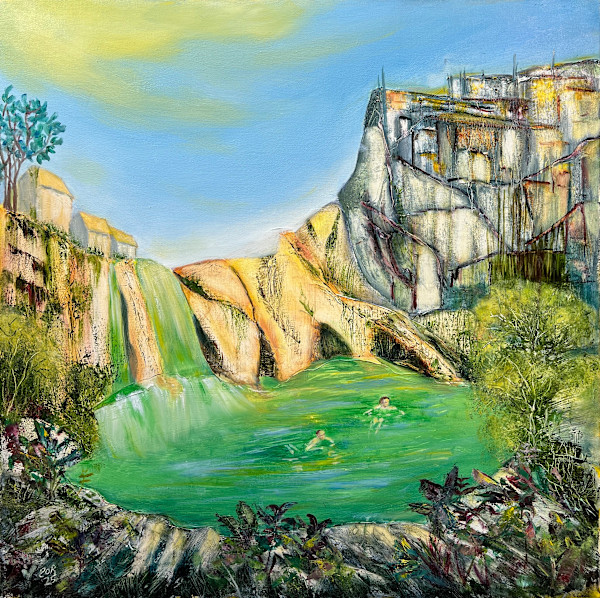 Swim in Emerald Water by Eithne O'Riordan