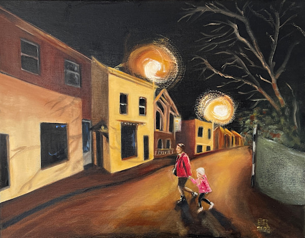 Winter's Night in Dingle by Eithne O'Riordan