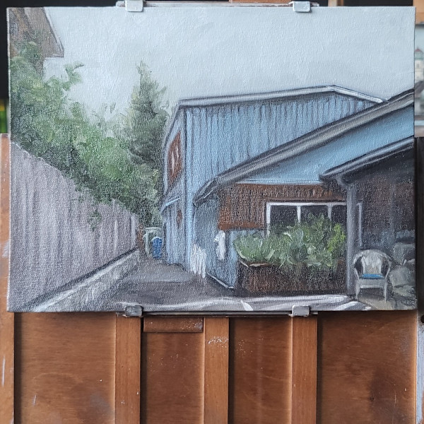 At the Vet's Office by Sam Larson