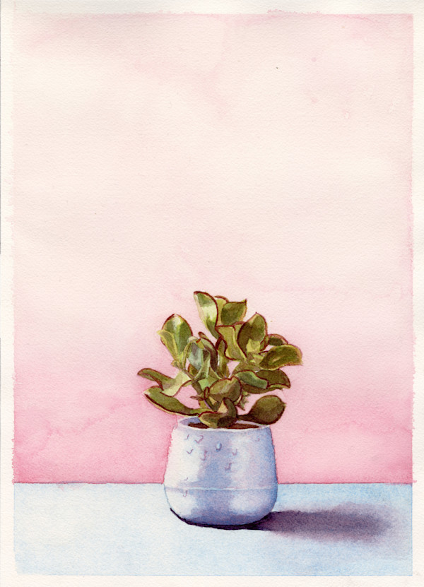 Untitled Watercolor by Sam Larson