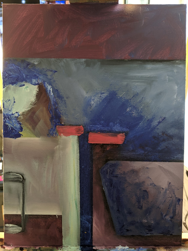 Untitled Abstract by Sam Larson