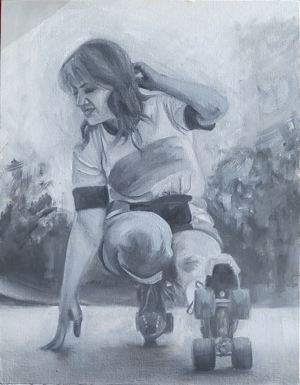 Roller Skater by Sam Larson