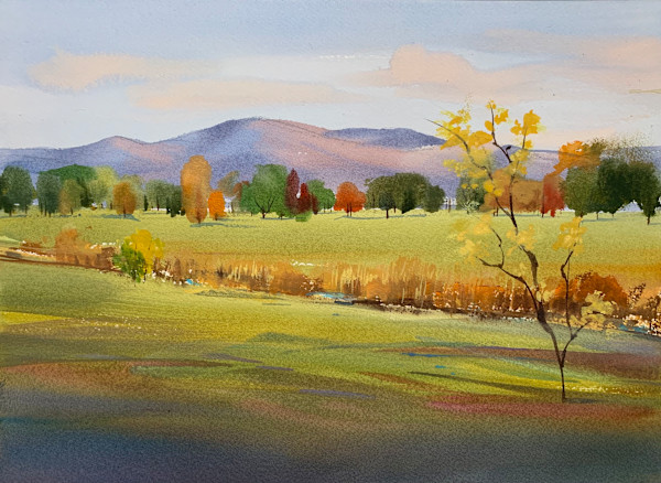 River Road Meadows I by Betsy Jacaruso