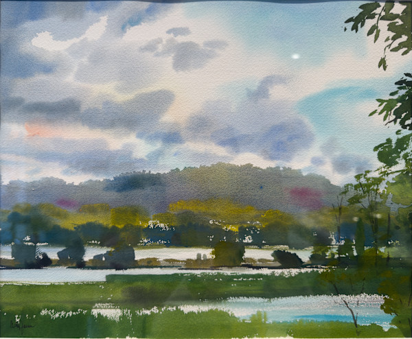 Highlight on the River by Betsy Jacaruso Gallery