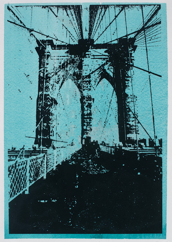 QPME -- Brooklyn Bridge #3, 2025 by Betsy Jacaruso Gallery