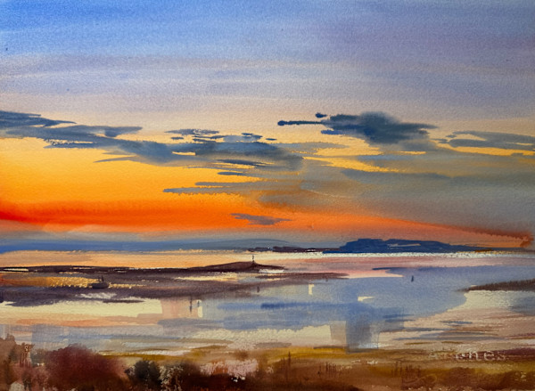 Sanctuary Sunset, Wellfleet Bay by Betsy Jacaruso Gallery