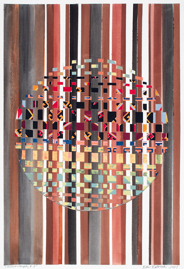 Woven Sampler #3, 2021 by Betsy Jacaruso Gallery