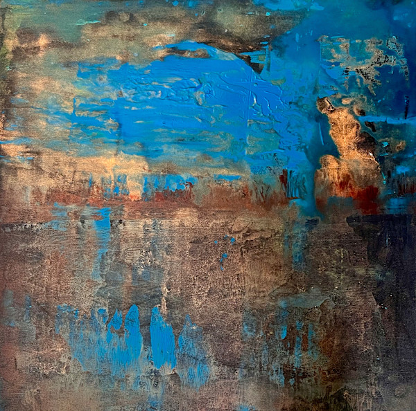 She dreamed in saffron by Dee  Mostofi