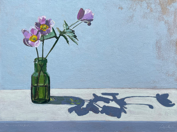 Anemones in Studio by Valerie Mann