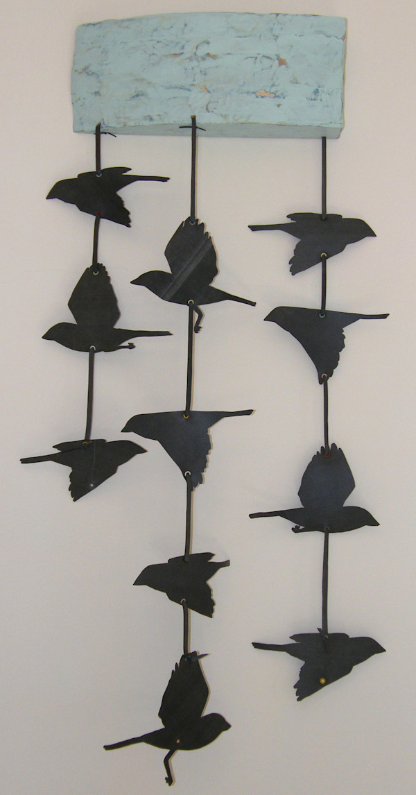 Cloud with Birds by Valerie Mann