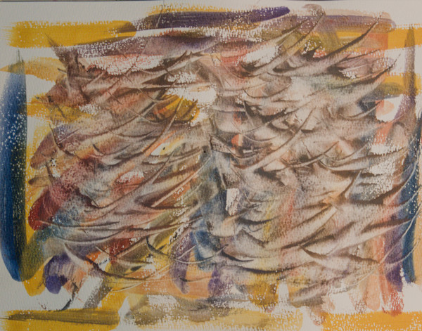 Abstract Scrape-ism #9 by Gregory Anderson