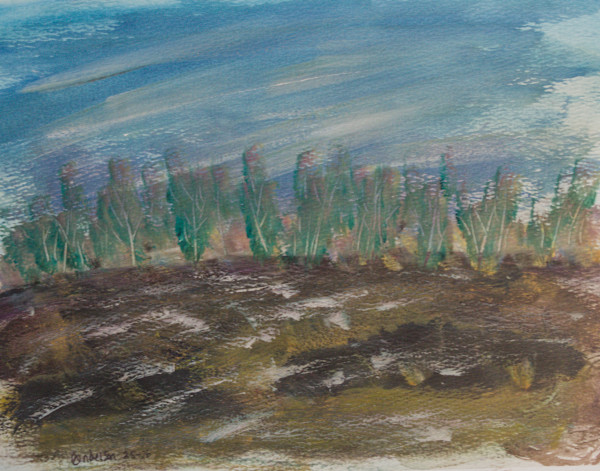 The Downs At Eastwitch by Gregory Anderson