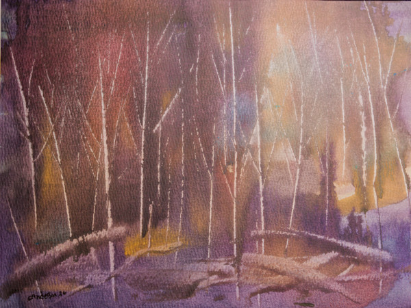 Bright Abstract Forest by Gregory Anderson, Image 1.