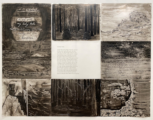 A Dark Wood Grew Inside Me by Hollis Hammonds