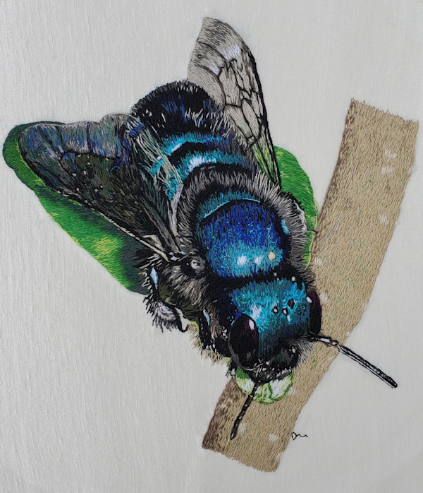 Blue Bee by Darci Lenker