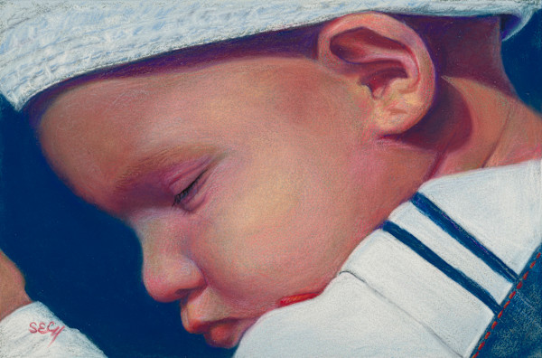 Little Sailor by Susan E Cunniff Fine Art