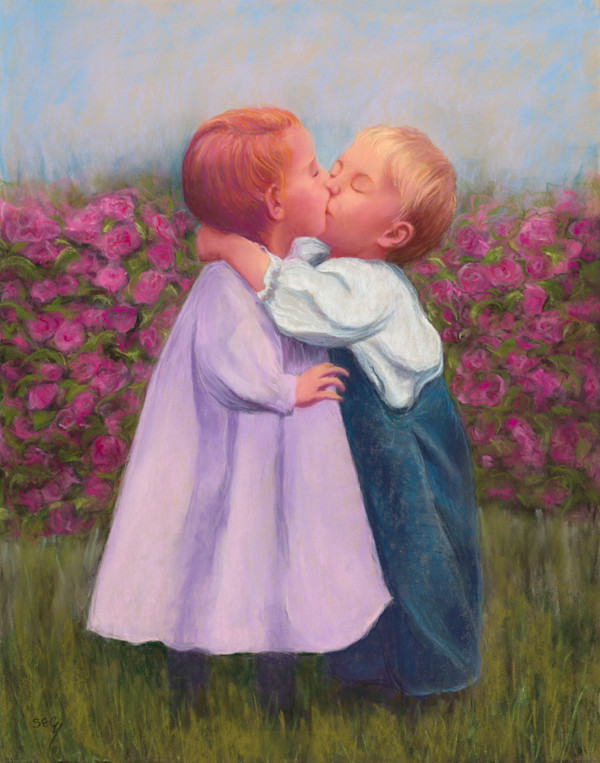 Smitten by Susan E Cunniff Fine Art