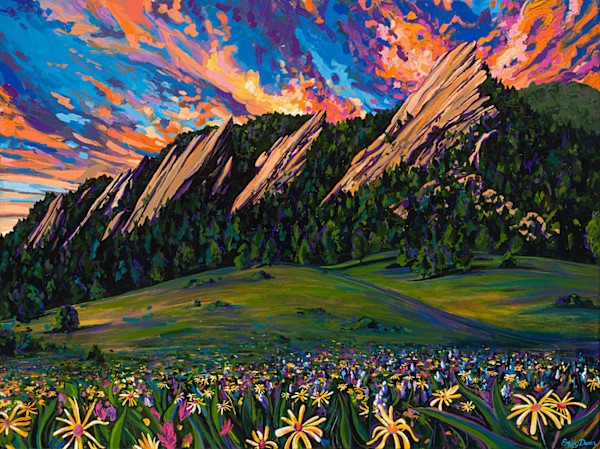 Boulder Flatirons by Emily Dwan, Image 1.