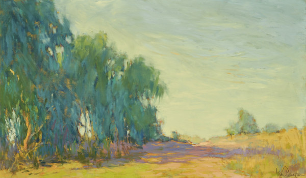 Ellwood Mesa Path - looking west by Lisa Marie Pedersen