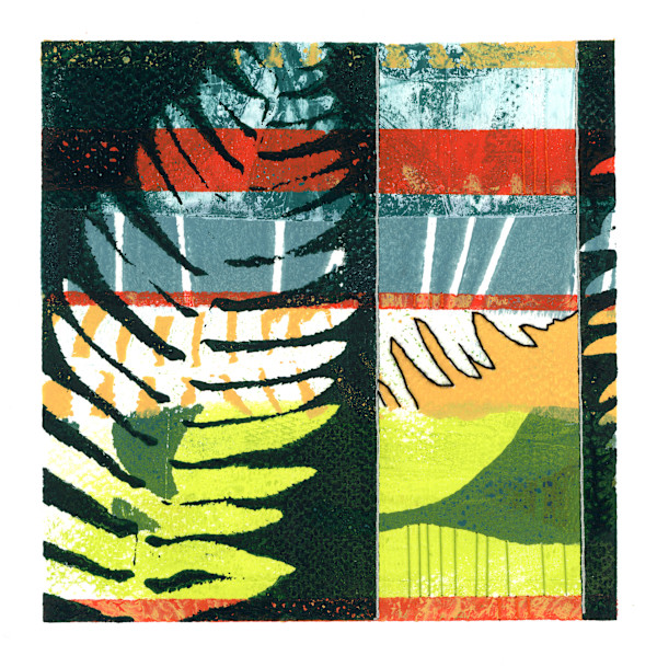 Green Fern Block B by Maren Oates