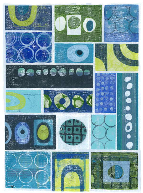 Patchwork Circles by Maren Oates