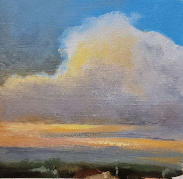 Sky Sketch 3 by Barbara Henris