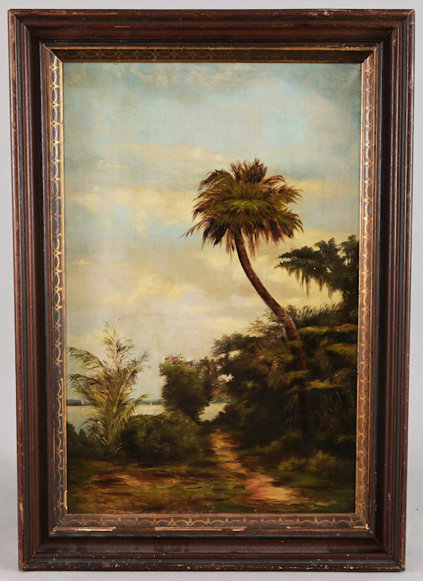Early Florida Landscape by ATTR: Ben Austrian (American, 1870-1921)