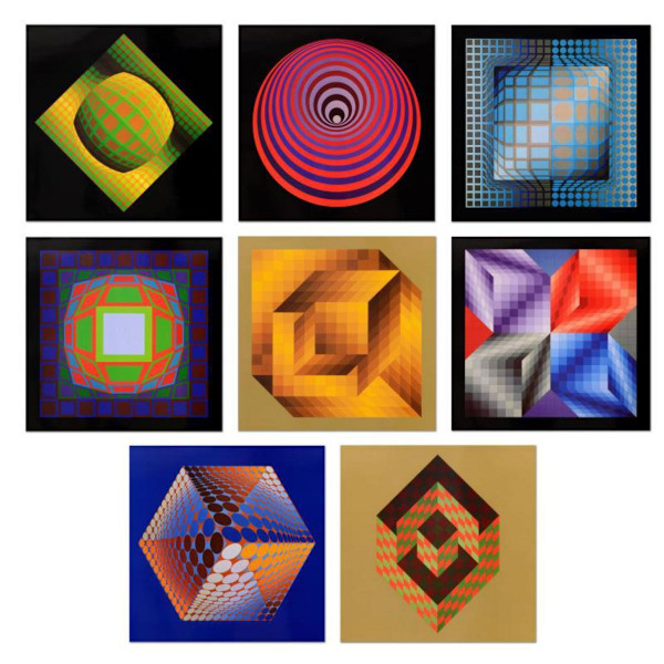 Progressions 3 Portfolio by Victor Vasarely