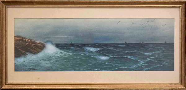 Untitled Seascape by William Trost Richards  (1833-1905)