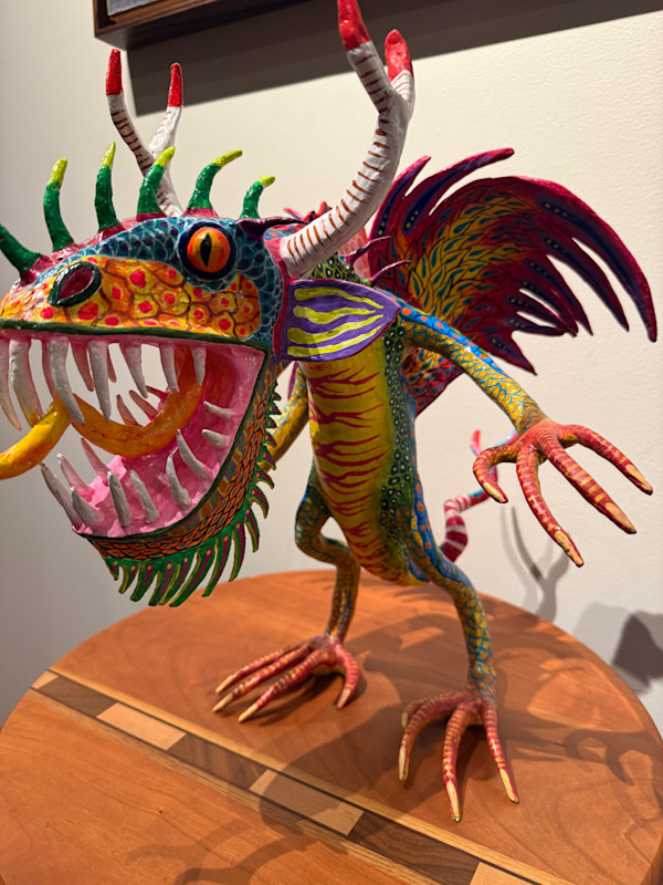 Dragon with Tongue Out by Talle Los Negrete