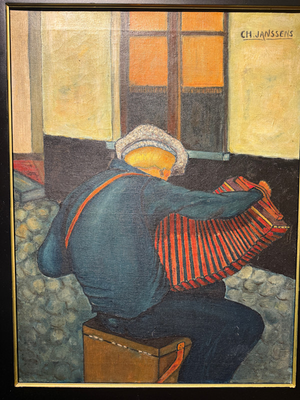 The Organist by CH Janssens