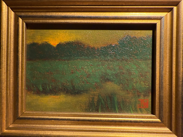 Marsh Dusk by Joe Wojdakowski  (1972- )