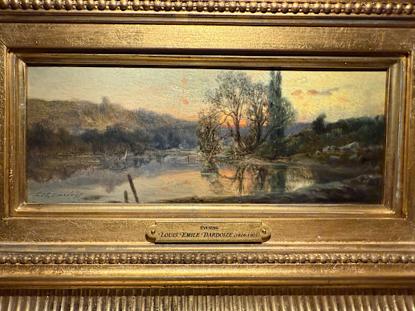 Evening by Louis Emile Dardoize (1826-1901)