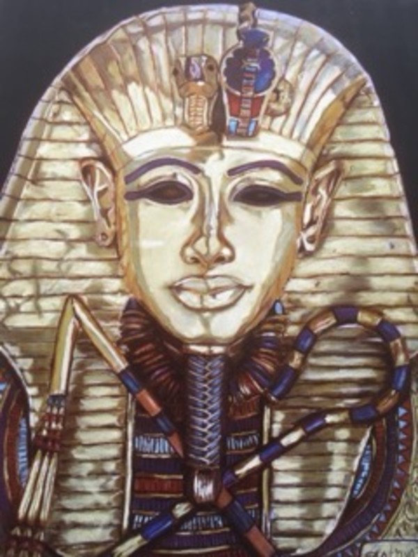 King Tutankhamen by Kathy