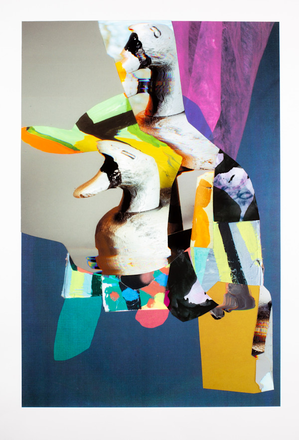 Hunting Still Life with Duck and Masks