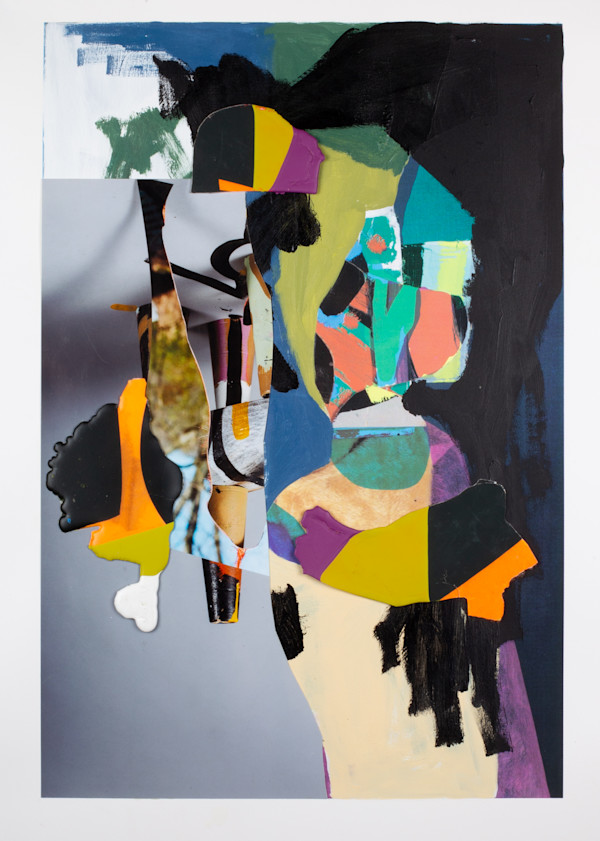 Hunting Still Life with Masks and Lettering