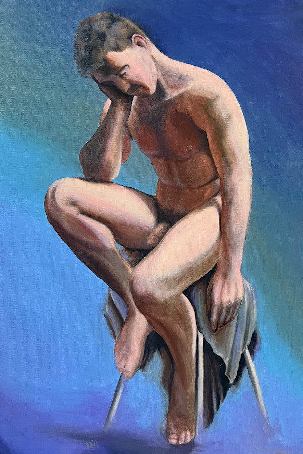 Golden Kouros by Timothy Griffith