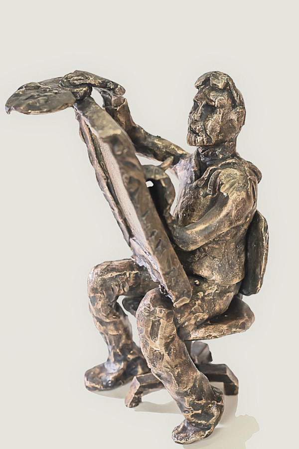 Portrait of the Artist as a Weight for Paper by Timothy Griffith