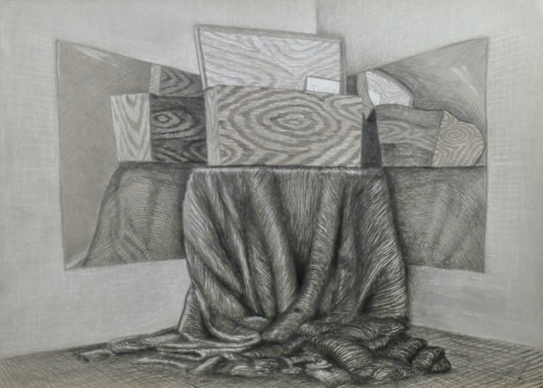 Still Life with Two Mirrors by Timothy Griffith
