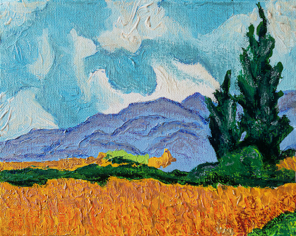 Cypruses and Hills by Timothy Griffith