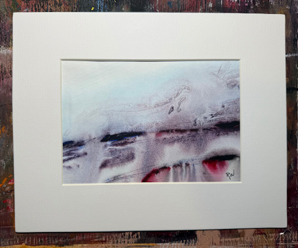 Crimson Trails at Midnight by Richard Widing