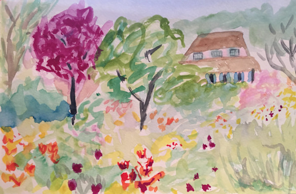 Monet's Garden, Giverny by MK Wynn