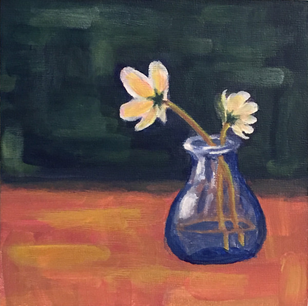 The Blue Vase by MK Wynn