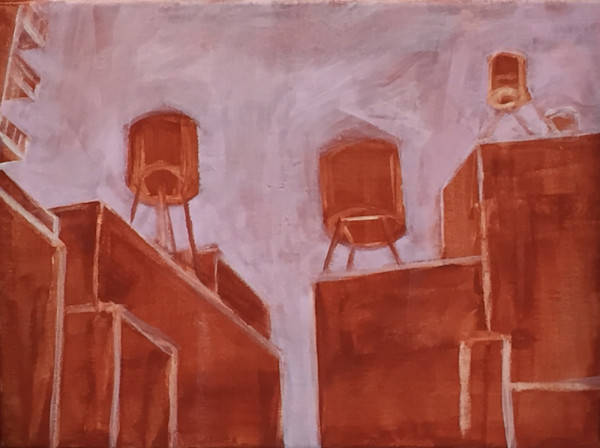 Water towers by MK Wynn