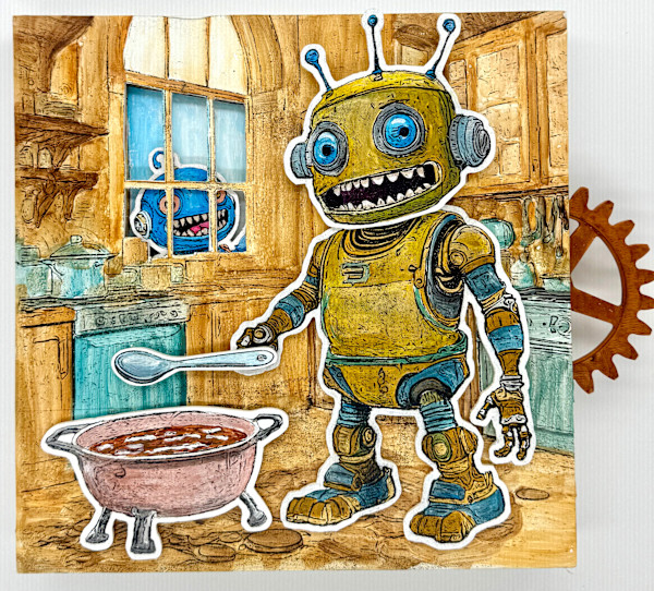 Dinner's Ready - Automaton by Greg Butkus, Image 1.