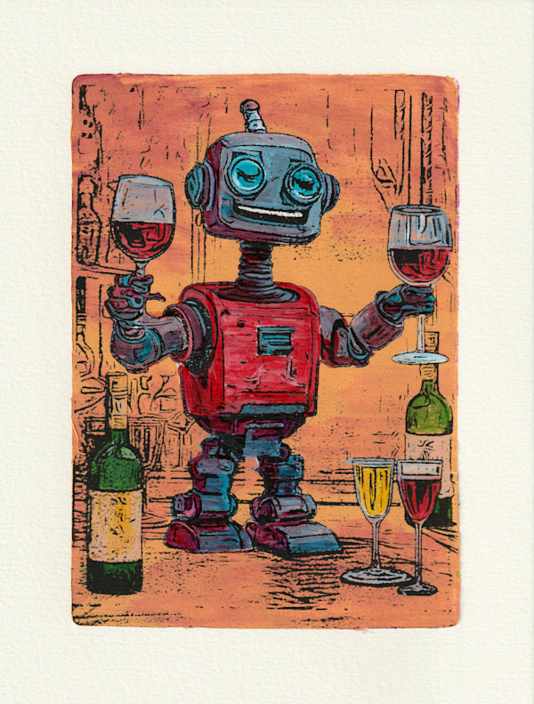 Wine Bots #1 by Greg Butkus
