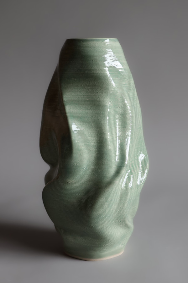 Vessel 8 (green 1) by Topher Gent